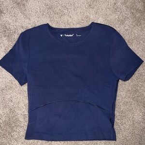 Aritzia Navy Blue TNAction T-Shirt